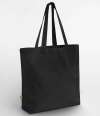 W805 Westford Mill EarthAware® Organic Maxi Bag For Life Black colour image